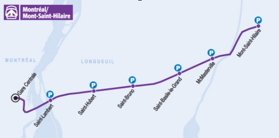 Mont-Saint-Hilaire map