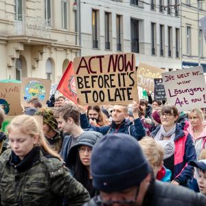 Climate protest