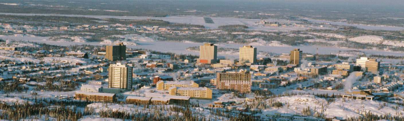 Aerial view of a city